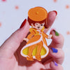 Lala Orange Brooch