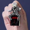 Beetlejuice Brooch