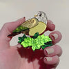 Wondrous Warbler Brooch