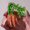 Carrot Topper Brooch