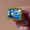 Van Gogh Simplified Mini Brooch