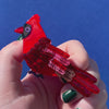 Crimson Cardinal Brooch