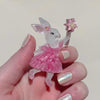 Ballerina Bunny Brooch