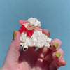 Dolly the Demure Brooch