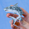 Tiger Shark Brooch