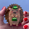 Harriet the Hedgehog Brooch