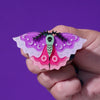 Flutter By Night Brooch