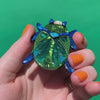 Luck of the Beetle Brooch