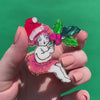 Little Ragged Christmas Blossom Brooch