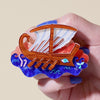 Winds of War Brooch