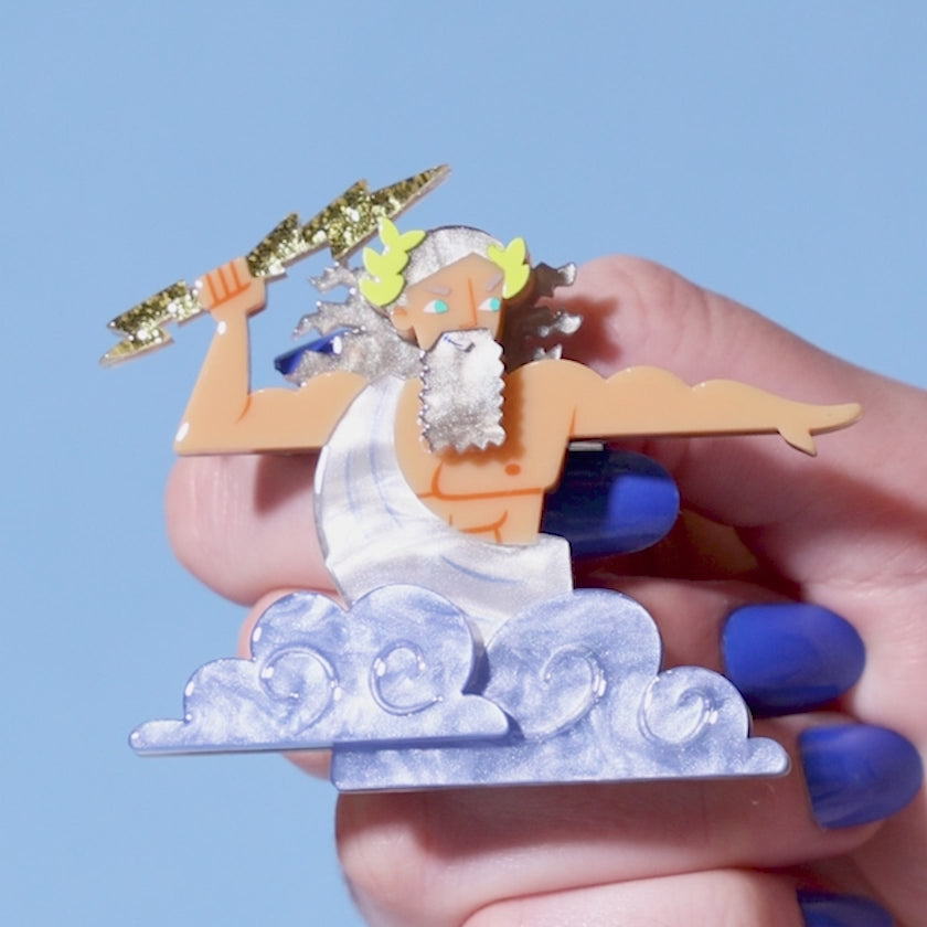 Zeus Almighty Brooch – Erstwilder