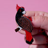 Carnaboo the Cockatoo Brooch