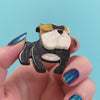 Boof Bulldog Mini Brooch