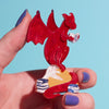 Delphi the Dragon Brooch