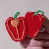 Capsicum Crush Brooch