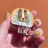 A Lion Named Roar Brooch