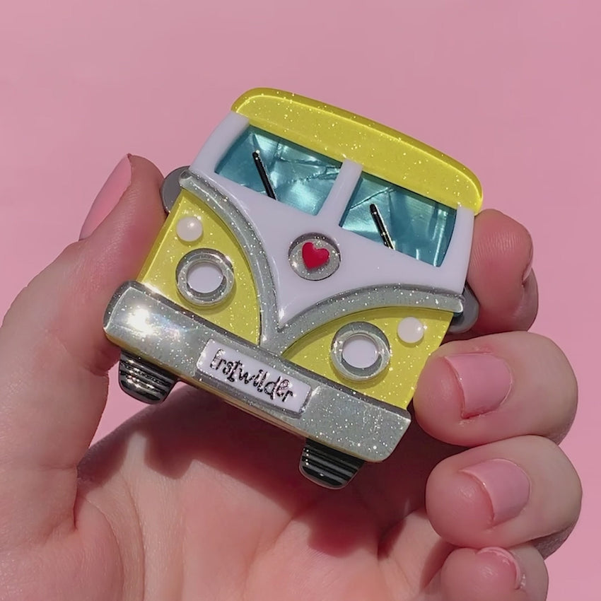 Vagabond Wheels Brooch – Erstwilder