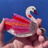 Serene Swan Brooch
