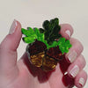 Woodland Acorns Brooch
