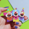 The Laughing Clowns Brooch