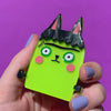 Night of the Living Cat Brooch