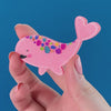 Winnie The Whale Brooch