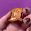Mr Wonka's Hat Mini Brooch