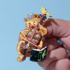 Bearnard & Figaro Brooch
