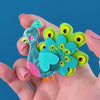 Percy The Peacock Brooch