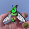 Glimmer the Hawk Moth Brooch