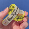 Measure Up Brooch