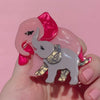 Mother Ella Elephants Brooch
