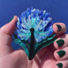 Abundant Agapanthus Brooch