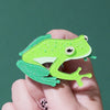 Buckley’s Giant Glass Frog Brooch