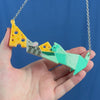 Cat and Mouse Necklace