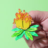 Long-flower Mistletoe Brooch