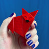 The Sly Fox Brooch