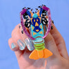 Tropical Rock Lobster Brooch