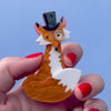 Felix the Fox Brooch
