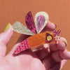 A Dragonfly Named Buzz Brooch