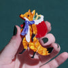 Freddy the Fox Brooch