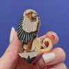 Golden Pride Brooch
