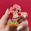 Strawberry Shortcake Brooch