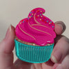 Iced Cupcake Brooch