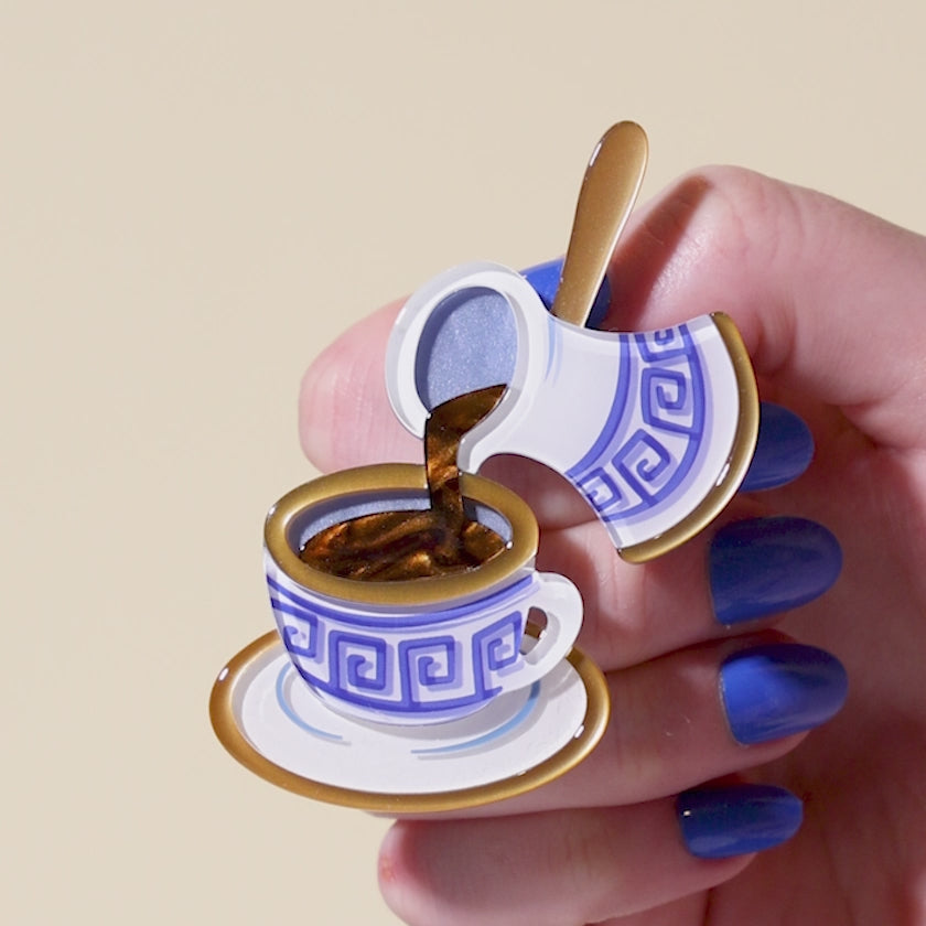 Souvenir and Boredom キーチャーム Traditional Brew Brooch – Erstwilder