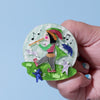 Pest Control Brooch