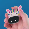 Zahra The Zebra Brooch