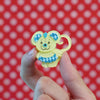Cheesecake Mini Brooch