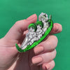 Gumnut Toboggan Brooch