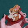 Breezy the Bunny Brooch